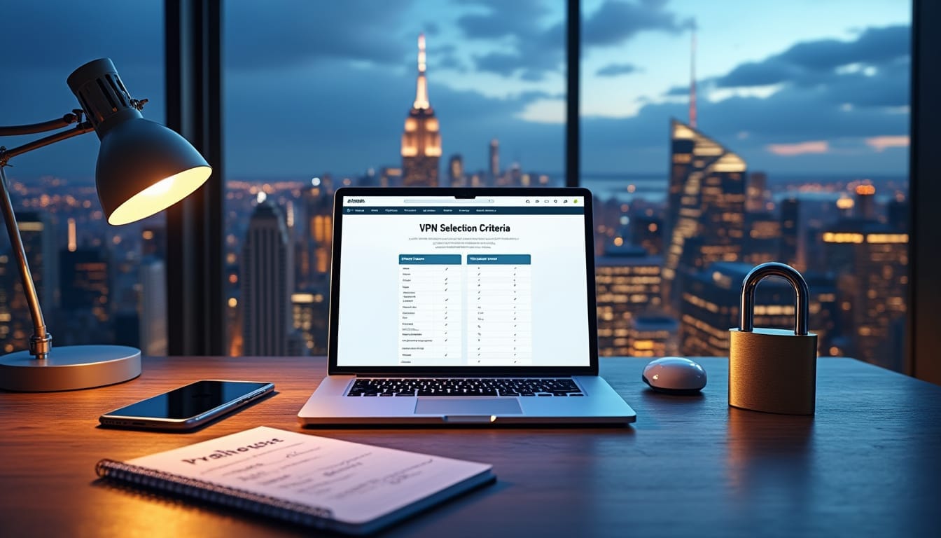 découvrez comment sélectionner le vpn idéal pour vos exigences professionnelles. notre guide vous aidera à évaluer les caractéristiques essentielles, la sécurité et la performance pour protéger vos données tout en garantissant une connexion fiable.