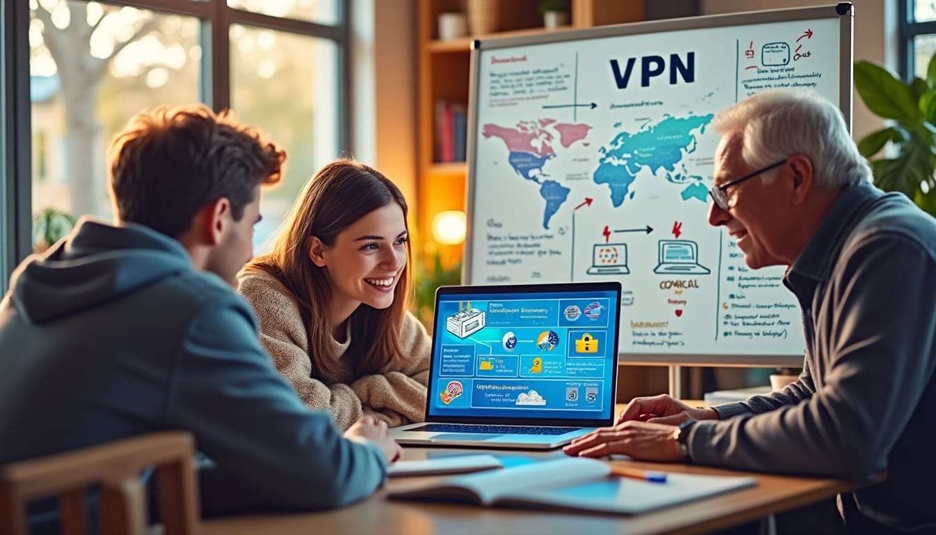 découvrez comment démystifier les vpn high-tech avec notre guide simple et accessible pour les néophytes. apprenez les bases de la sécurité en ligne, protégez vos données personnelles et naviguez sereinement sur internet. idéal pour ceux qui souhaitent comprendre et utiliser les vpn sans jargon technique!