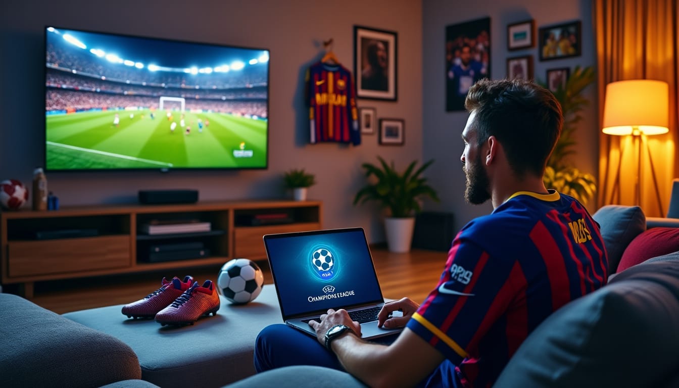 découvrez comment visionner la ligue des champions facilement grâce à notre guide pratique. apprenez à utiliser un vpn pour accéder aux matchs sans avoir besoin de la tnt ni de prime video, et ne manquez aucun moment fort de la compétition.