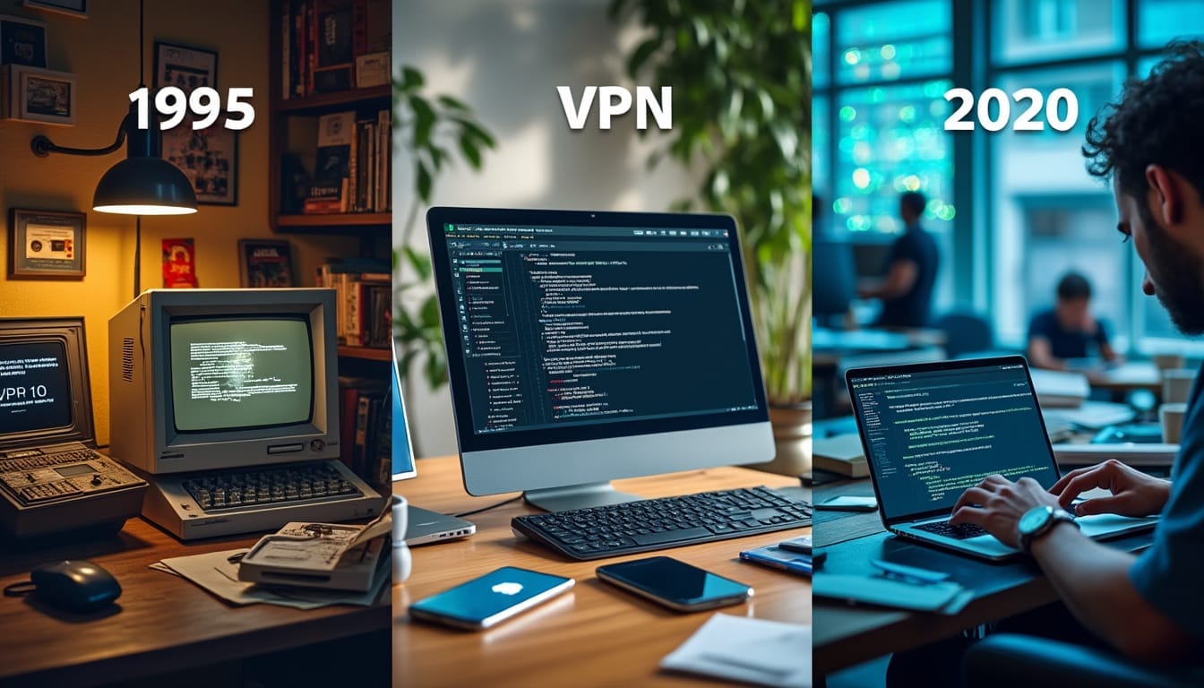découvrez l'évolution fascinante des vpn hi-tech, de leurs débuts modestes à leur utilisation omniprésente aujourd'hui. explorez comment ces technologies de protection des données ont transformé la confidentialité en ligne et adapté leurs fonctionnalités face aux défis numériques contemporains.